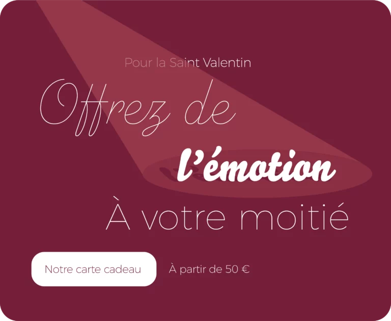 Offrez de l'émotion à votre moitié.